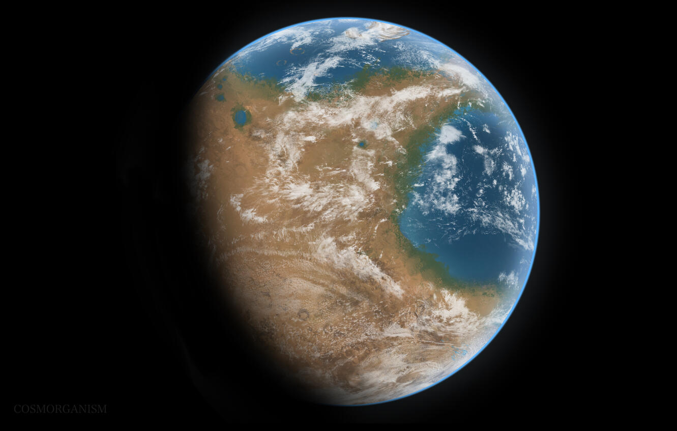 MARS, A LIVING WORLD